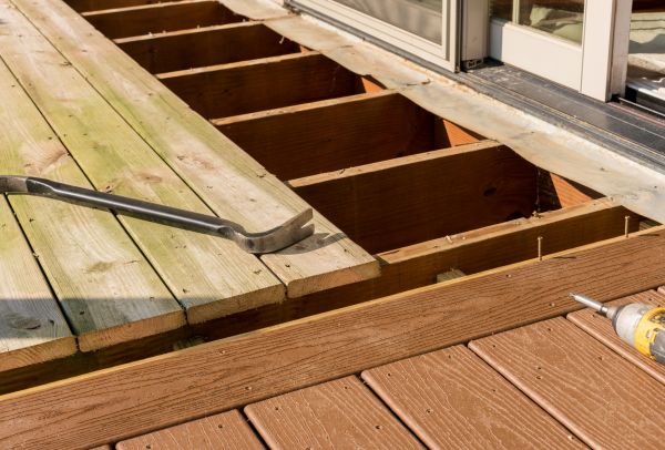 Cost of Old Deck Repair in Salem