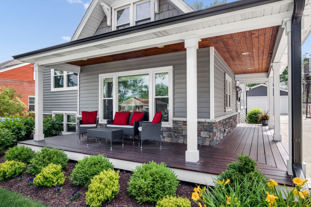 Porch Pillar Repair in Salem
