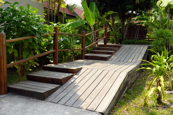 Wood Ramp Installation in Salem