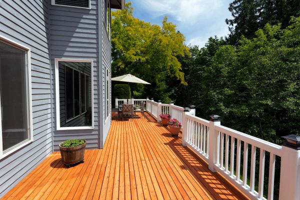 Cedar Deck Construction in Salem